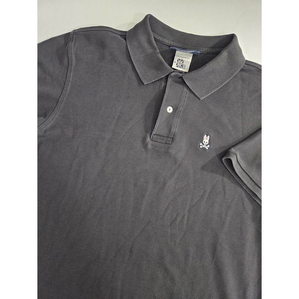 Psycho Bunny Men's Short Sleeve Golf Polo‎ Shirt Size 6